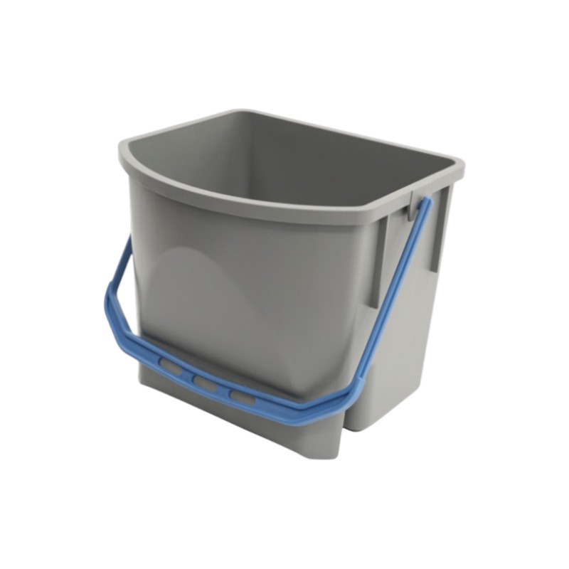 Grijze emmer Numatic - Blauwe handgreep voor MM 3/4 - 17 L